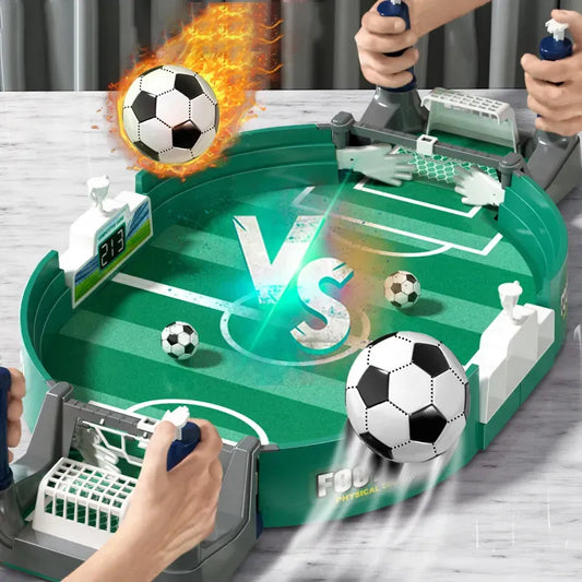 Mini Tabletop Foosball Soccer Game - Interactive Family Game