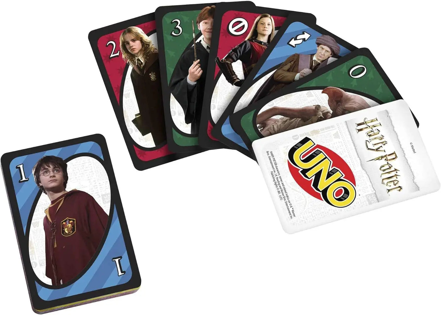 UNO Harry Potter Edition - Magical Card Game for Family Game Night