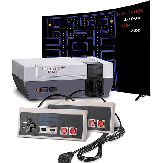 Retro Game Console Classic Mini Video Game System Built-in 620 Games 8-Bit FC Nes TV Console for Adults and Kids