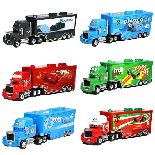 Super Camion Disney Pixar Cars - Modèle Réduit de Lightning McQueen et ses Amis