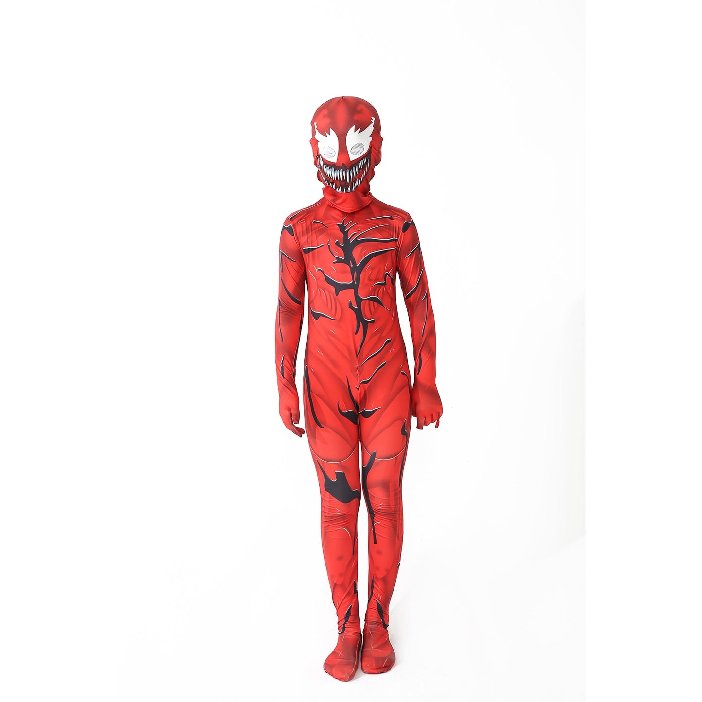 Costume Carnage rouge déguisement Venom enfant