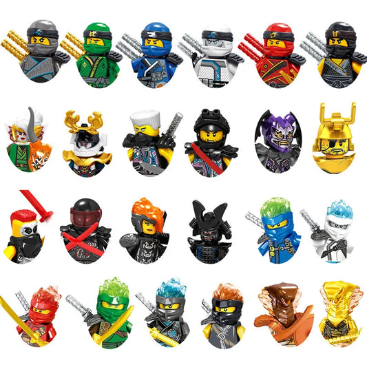 Ninja Adventure Building Block Set: Iconic Ninja Figures Collection