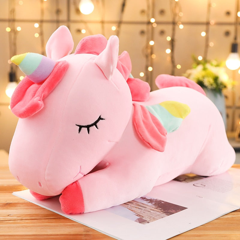 Peluche Licorne Géante 100 cm