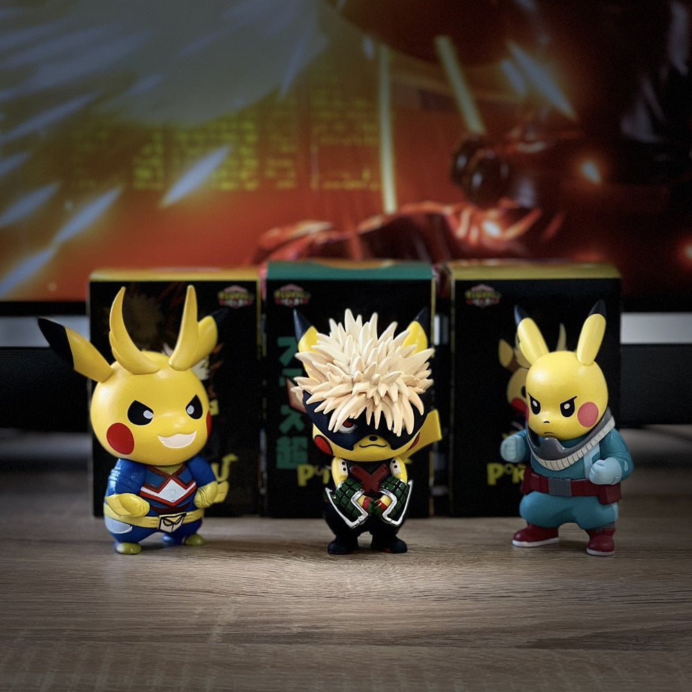 Figurine Pokemon™ My Hero Academia™ - Bakugou Katsuki Pikachu