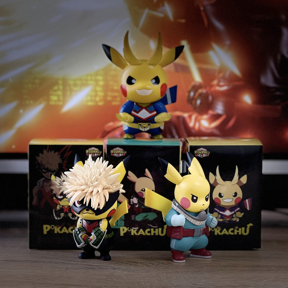 Figurine Pokemon™ My Hero Academia™ - Bakugou Katsuki Pikachu